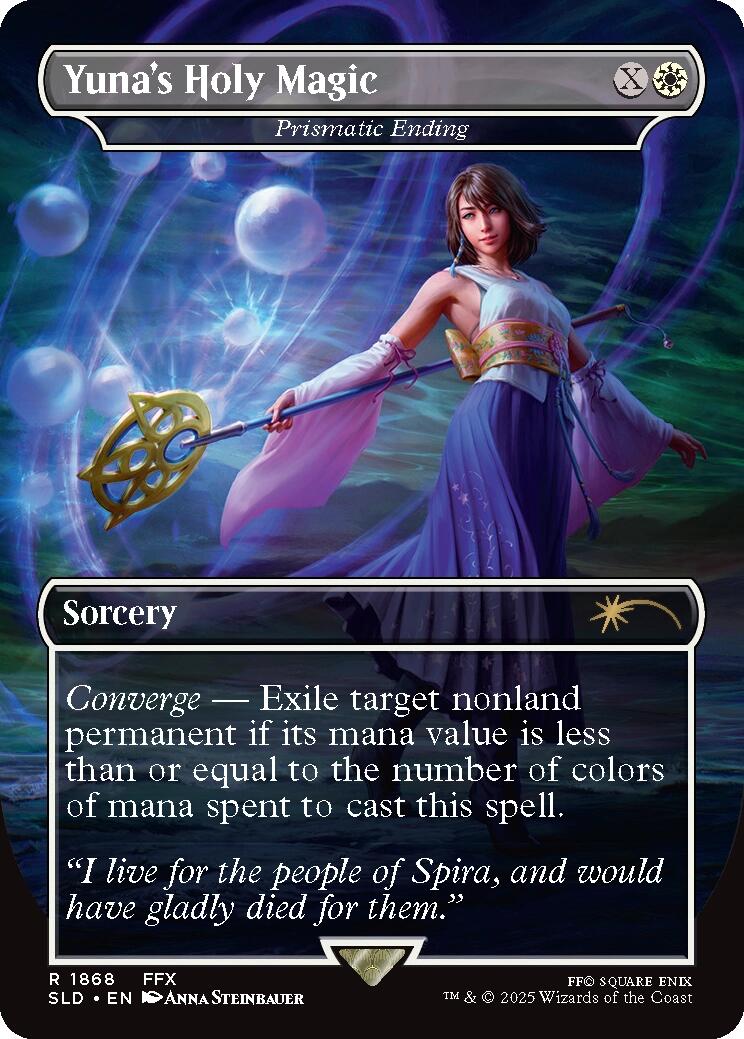Yuna's Holy Magic - Prismatic Ending [Secret Lair Drop Series] | Galactic Gamez