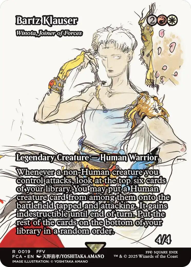 Bartz Klauser - Winota, Joiner of Forces (Showcase) [FINAL FANTASY : Through the Ages] | Galactic Gamez