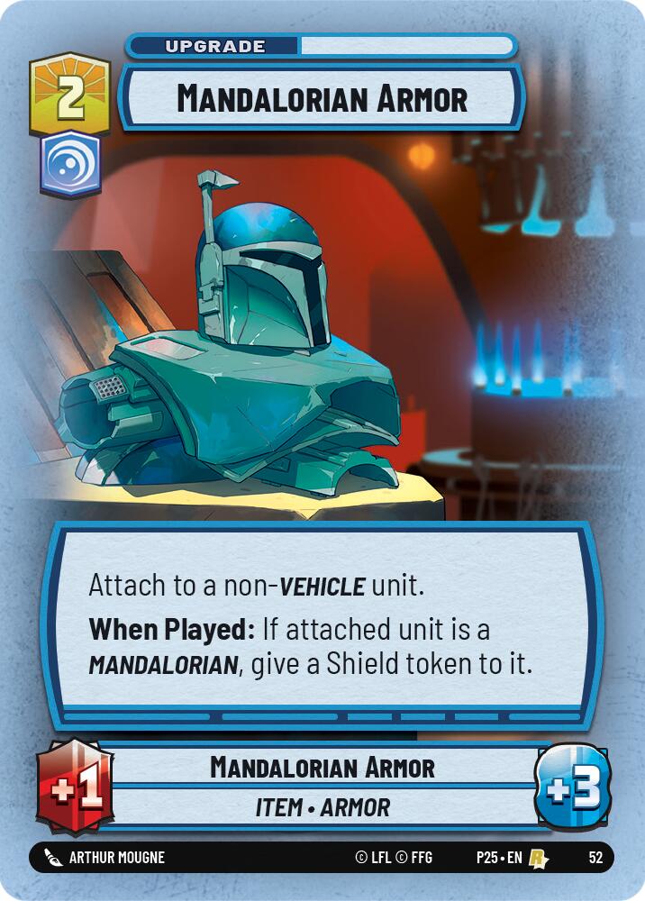 Mandalorian Armor (52) (52) [Store Showdown Promos] | Galactic Gamez