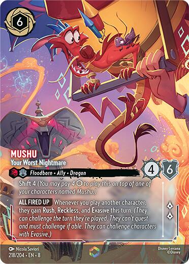 Mushu - Your Worst Nightmare (Enchanted) (218/204) [Reign of Jafar] | Galactic Gamez