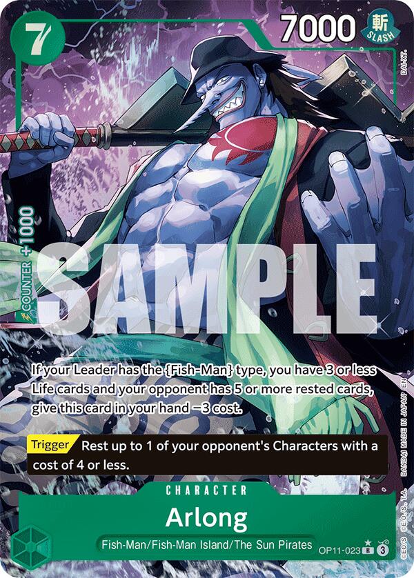 Arlong (Alternate Art) [A Fist of Divine Speed] | Galactic Gamez