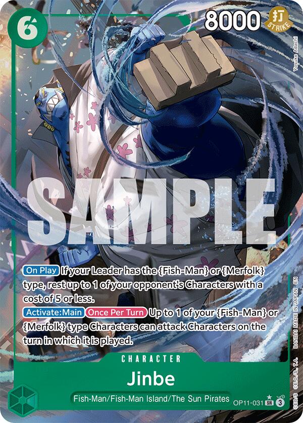 Jinbe (031) (Alternate Art) [A Fist of Divine Speed] | Galactic Gamez