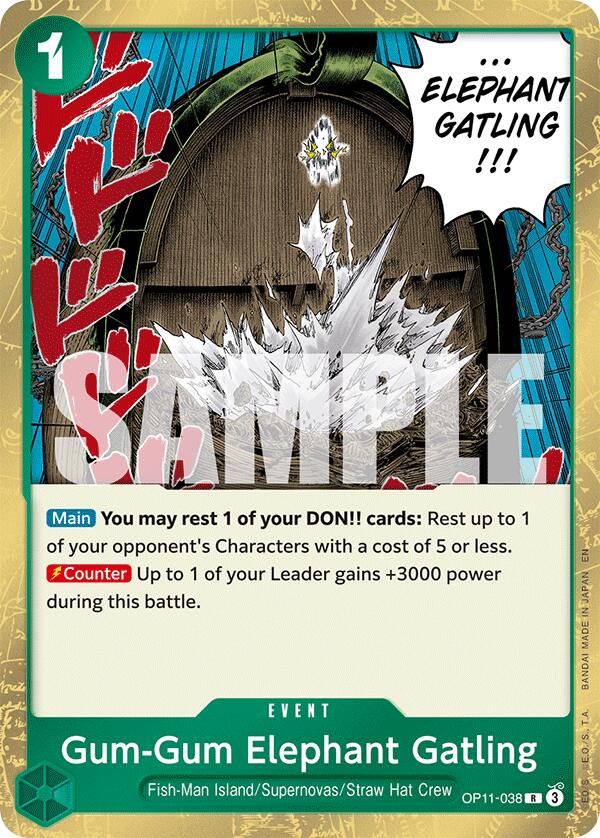 Gum-Gum Elephant Gatling [A Fist of Divine Speed] | Galactic Gamez