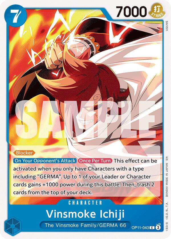Vinsmoke Ichiji [A Fist of Divine Speed] | Galactic Gamez