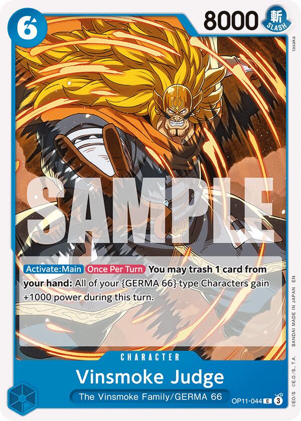 Vinsmoke Judge [A Fist of Divine Speed] | Galactic Gamez