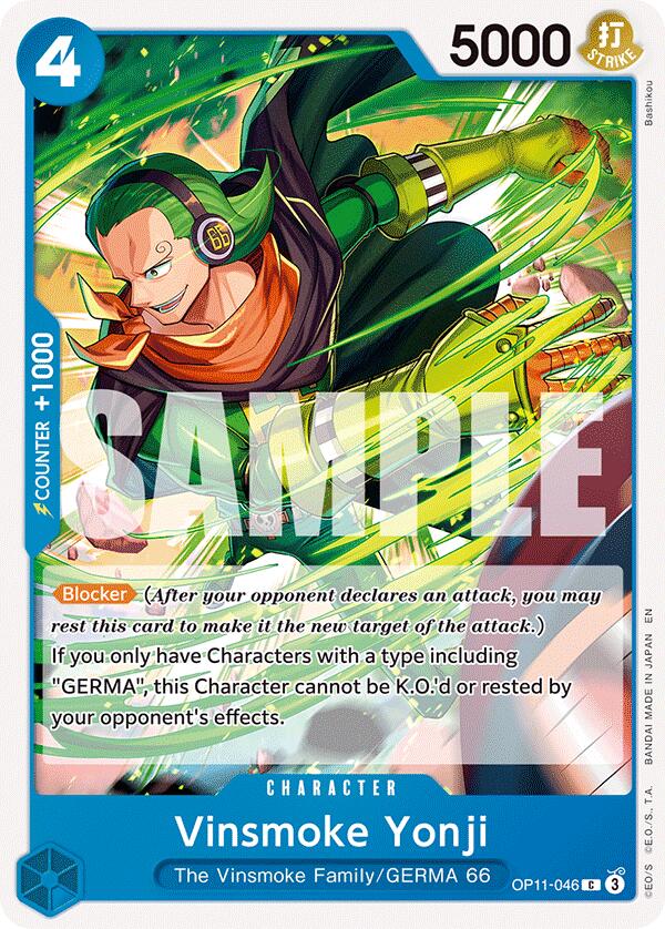 Vinsmoke Yonji [A Fist of Divine Speed] | Galactic Gamez