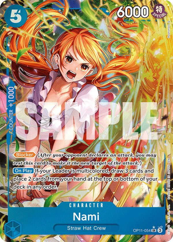 Nami (054) (Alternate Art) [A Fist of Divine Speed] | Galactic Gamez