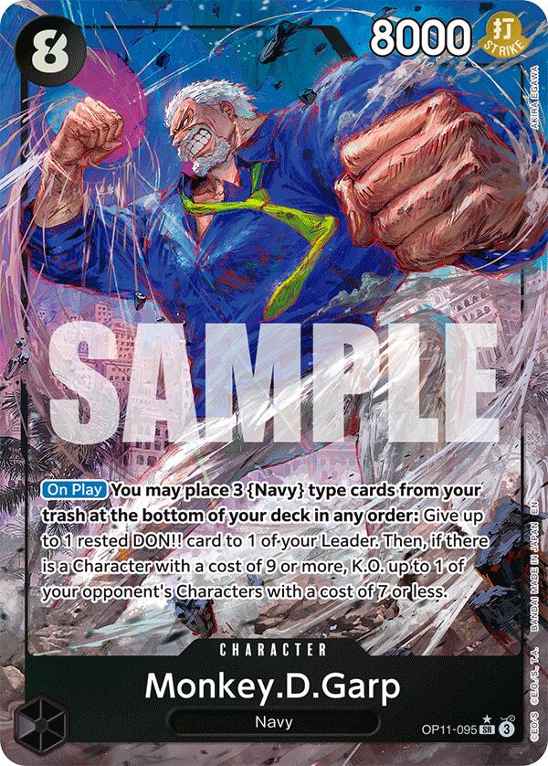 Monkey.D.Garp (Alternate Art) [A Fist of Divine Speed] | Galactic Gamez