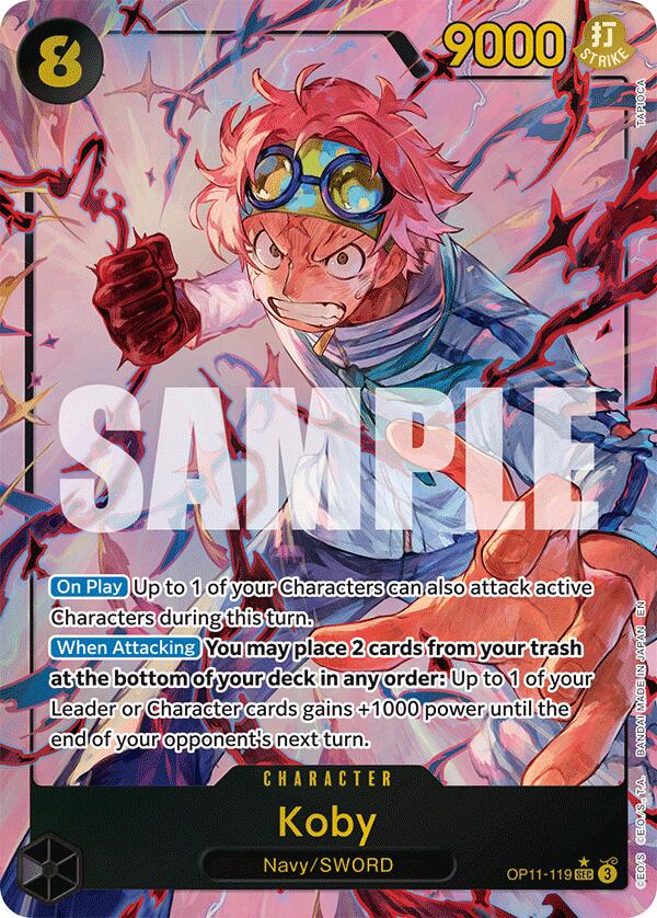 Koby (119) (Alternate Art) [A Fist of Divine Speed] | Galactic Gamez