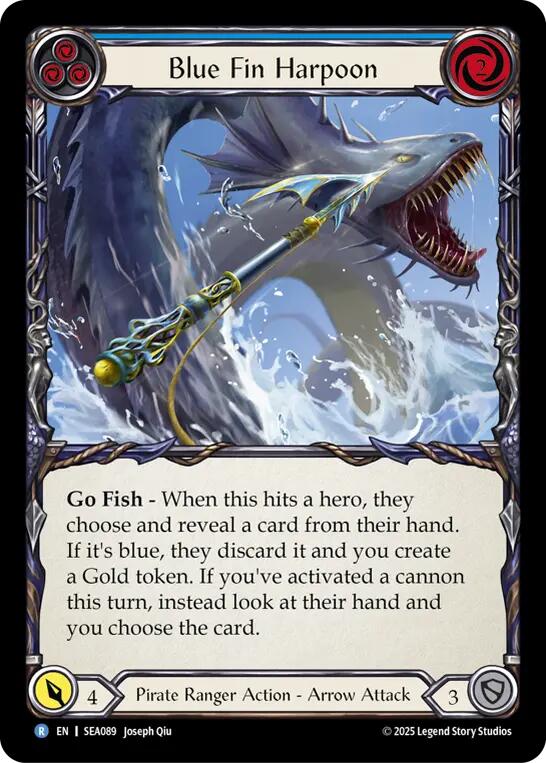 Blue Fin Harpoon [SEA089] (High Seas) | Galactic Gamez