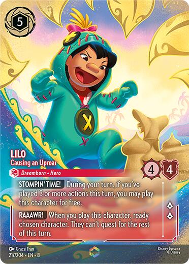 Lilo - Causing an Uproar (Enchanted) (217/204) [Reign of Jafar] | Galactic Gamez