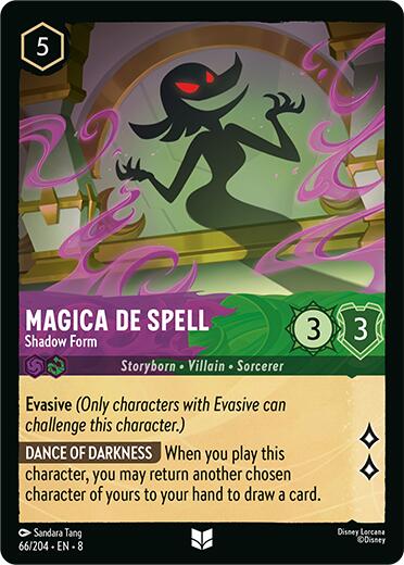Magica De Spell - Shadow Form (66/204) [Reign of Jafar] | Galactic Gamez