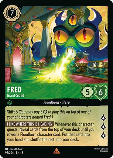 Fred - Giant-Sized (98/204) [Reign of Jafar] | Galactic Gamez