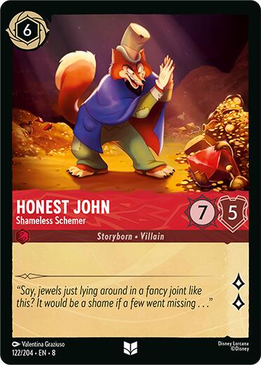Honest John - Shameless Schemer (122/204) [Reign of Jafar] | Galactic Gamez