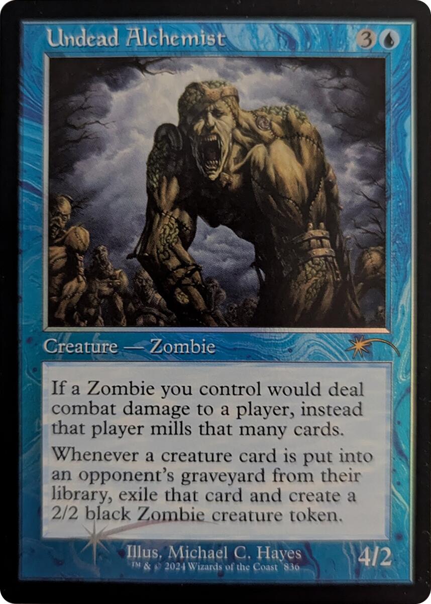 Undead Alchemist (Retro Frame) [Secret Lair Drop Series] | Galactic Gamez