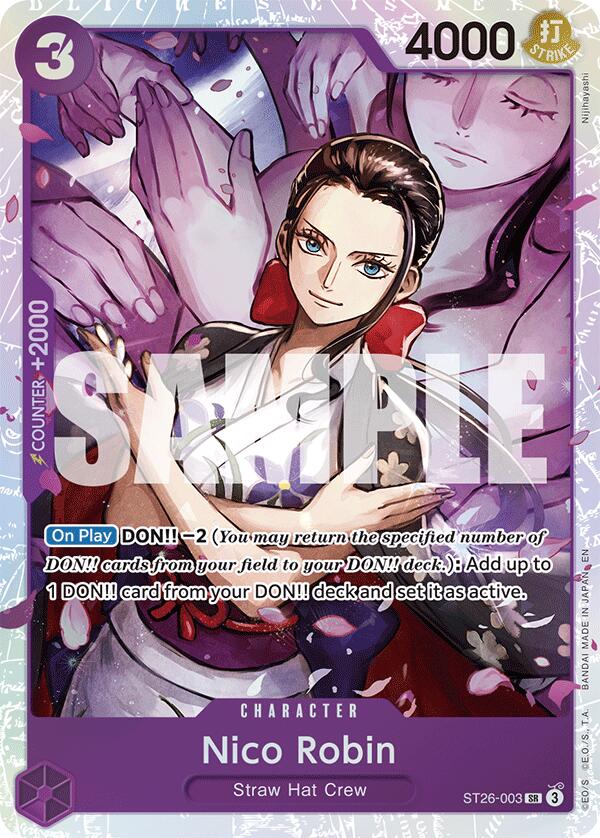 Nico Robin [Starter Deck: Purple/Black Monkey.D.Luffy] | Galactic Gamez