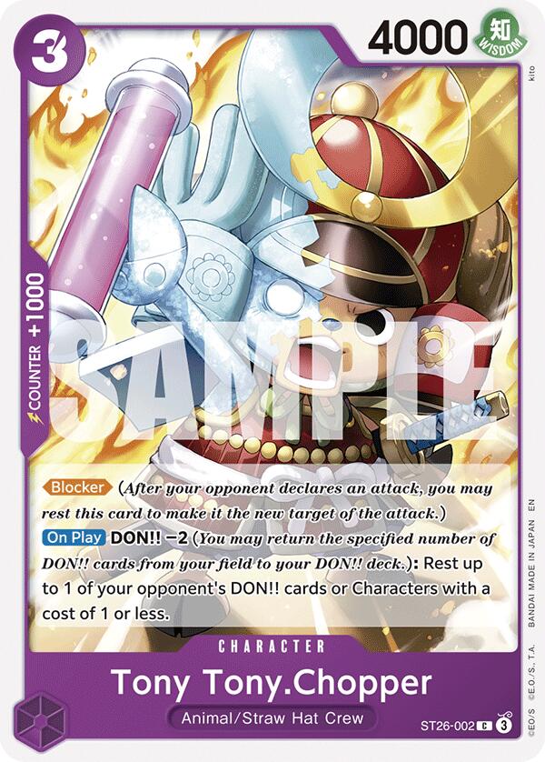 Tony Tony.Chopper [Starter Deck: Purple/Black Monkey.D.Luffy] | Galactic Gamez
