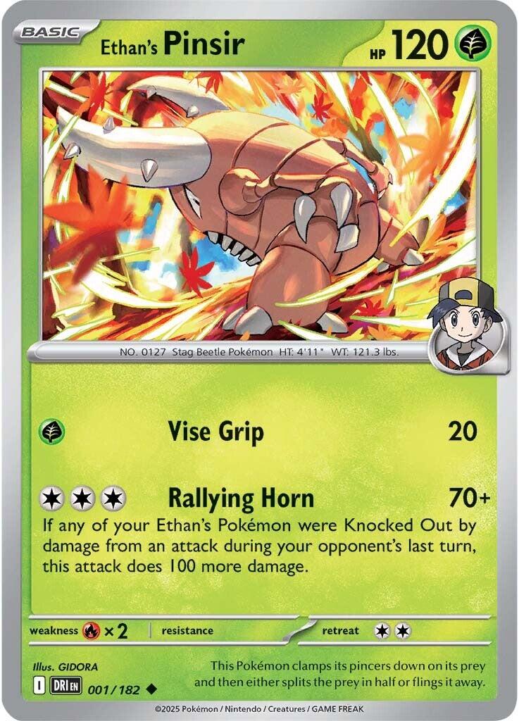 Ethan's Pinsir (001/182) [Scarlet & Violet: Destined Rivals] | Galactic Gamez