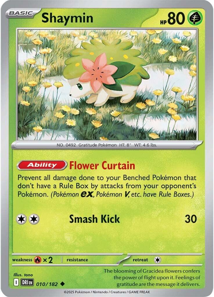 Shaymin (010/182) [Scarlet & Violet: Destined Rivals] | Galactic Gamez