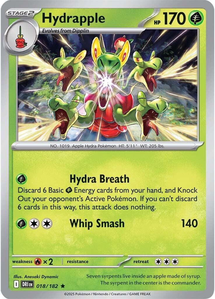 Hydrapple (018/182) [Scarlet & Violet: Destined Rivals] | Galactic Gamez