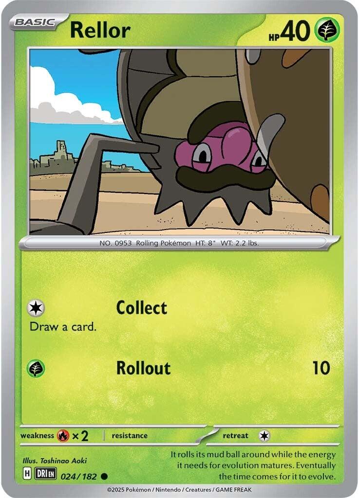 Rellor (024/182) [Scarlet & Violet: Destined Rivals] | Galactic Gamez
