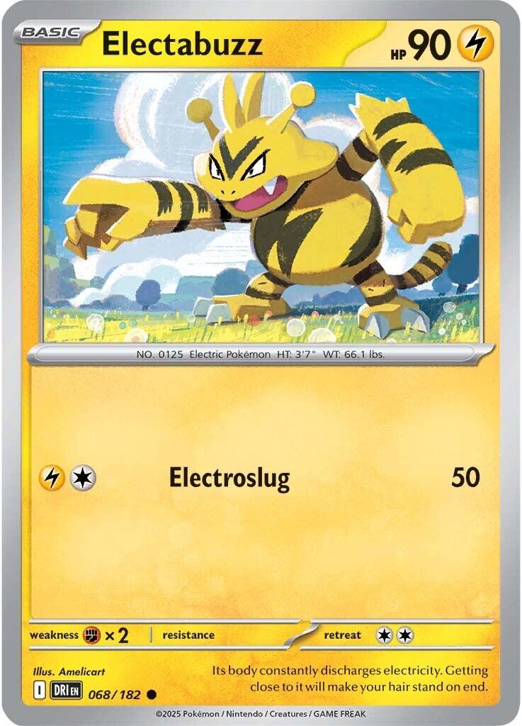 Electabuzz (068/182) [Scarlet & Violet: Destined Rivals] | Galactic Gamez