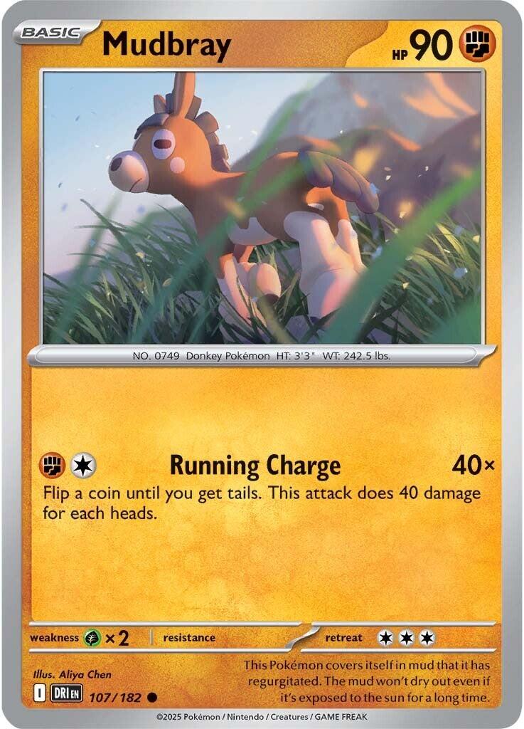 Mudbray (107/182) [Scarlet & Violet: Destined Rivals] | Galactic Gamez