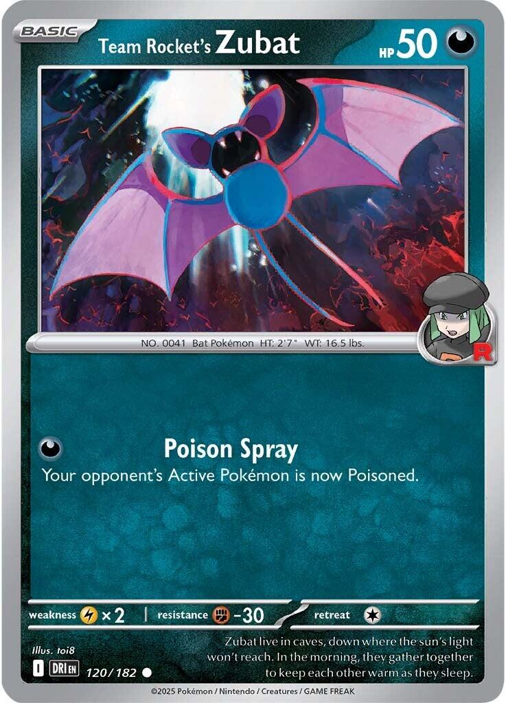 Team Rocket's Zubat (120/182) [Scarlet & Violet: Destined Rivals] | Galactic Gamez