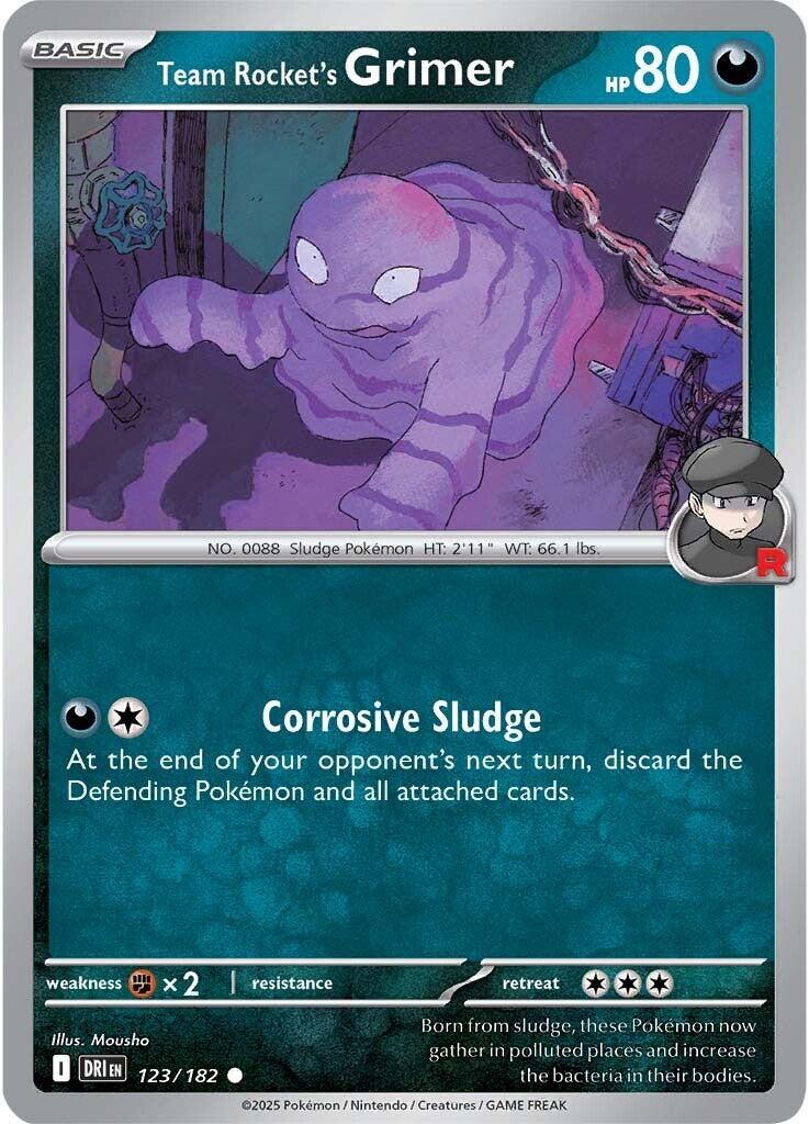 Team Rocket's Grimer (123/182) [Scarlet & Violet: Destined Rivals] | Galactic Gamez