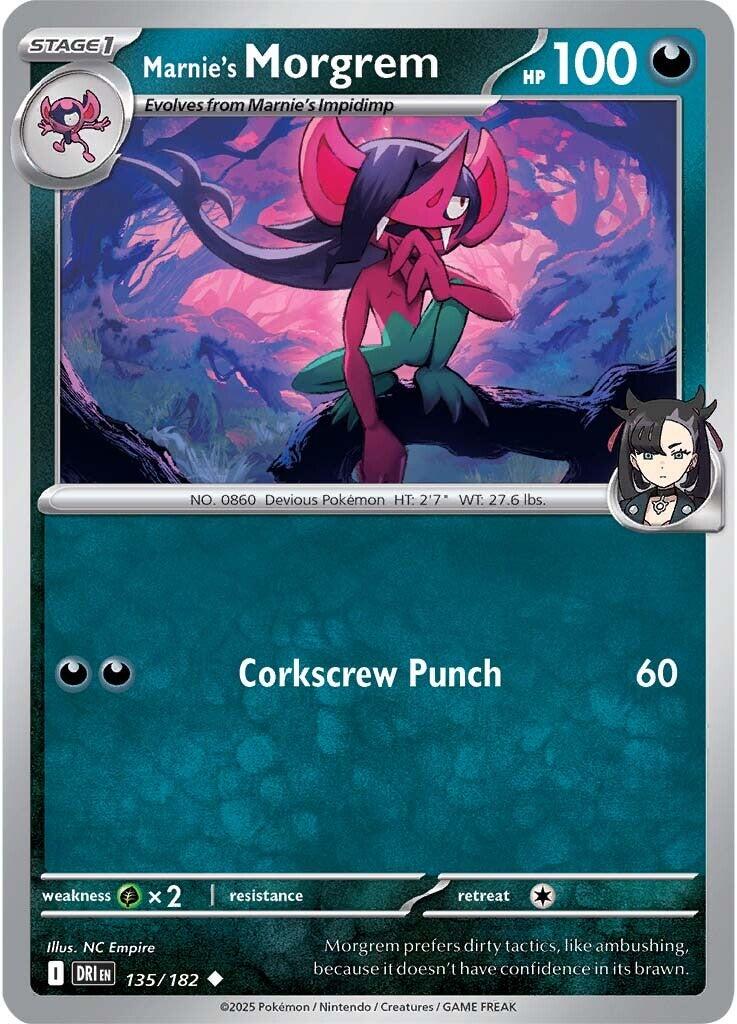 Marnie's Morgrem (135/182) [Scarlet & Violet: Destined Rivals] | Galactic Gamez