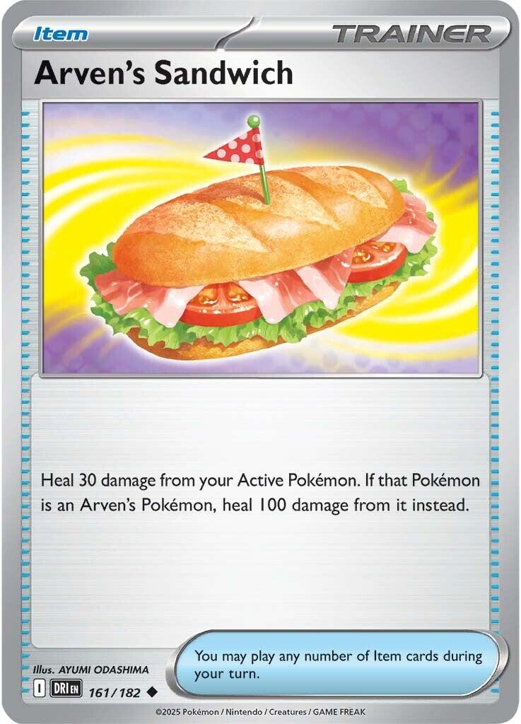 Arven's Sandwich (161/182) [Scarlet & Violet: Destined Rivals] | Galactic Gamez
