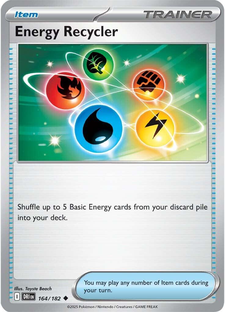 Energy Recycler (164/182) [Scarlet & Violet: Destined Rivals] | Galactic Gamez