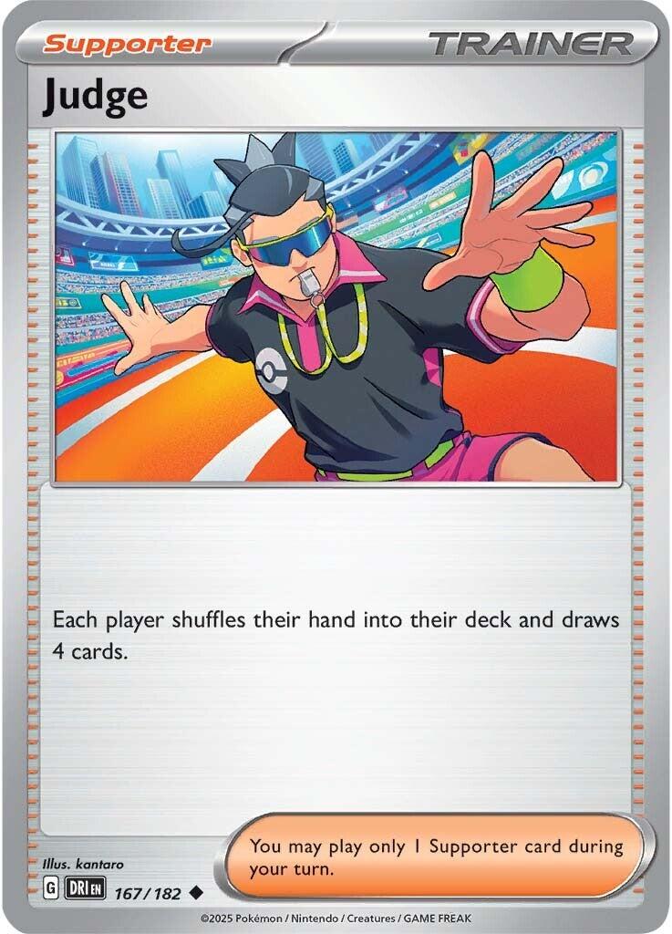 Judge (167/182) [Scarlet & Violet: Destined Rivals] | Galactic Gamez