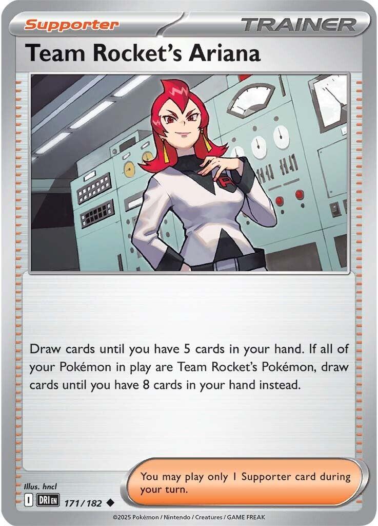Team Rocket's Ariana (171/182) [Scarlet & Violet: Destined Rivals] | Galactic Gamez