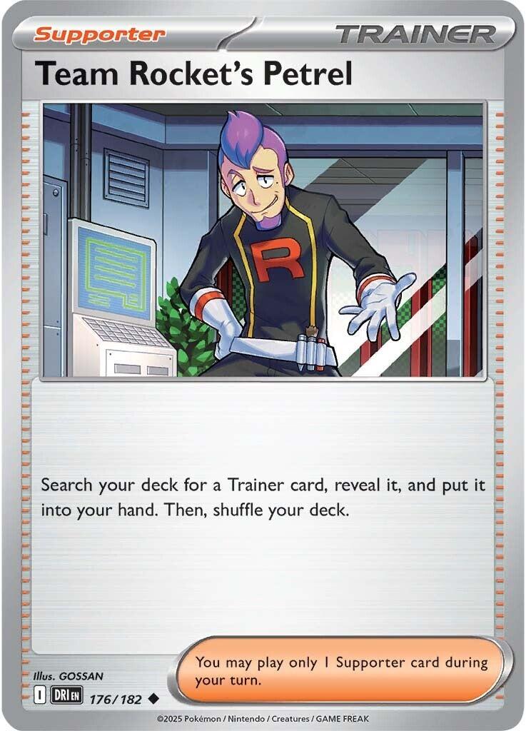 Team Rocket's Petrel (176/182) [Scarlet & Violet: Destined Rivals] | Galactic Gamez