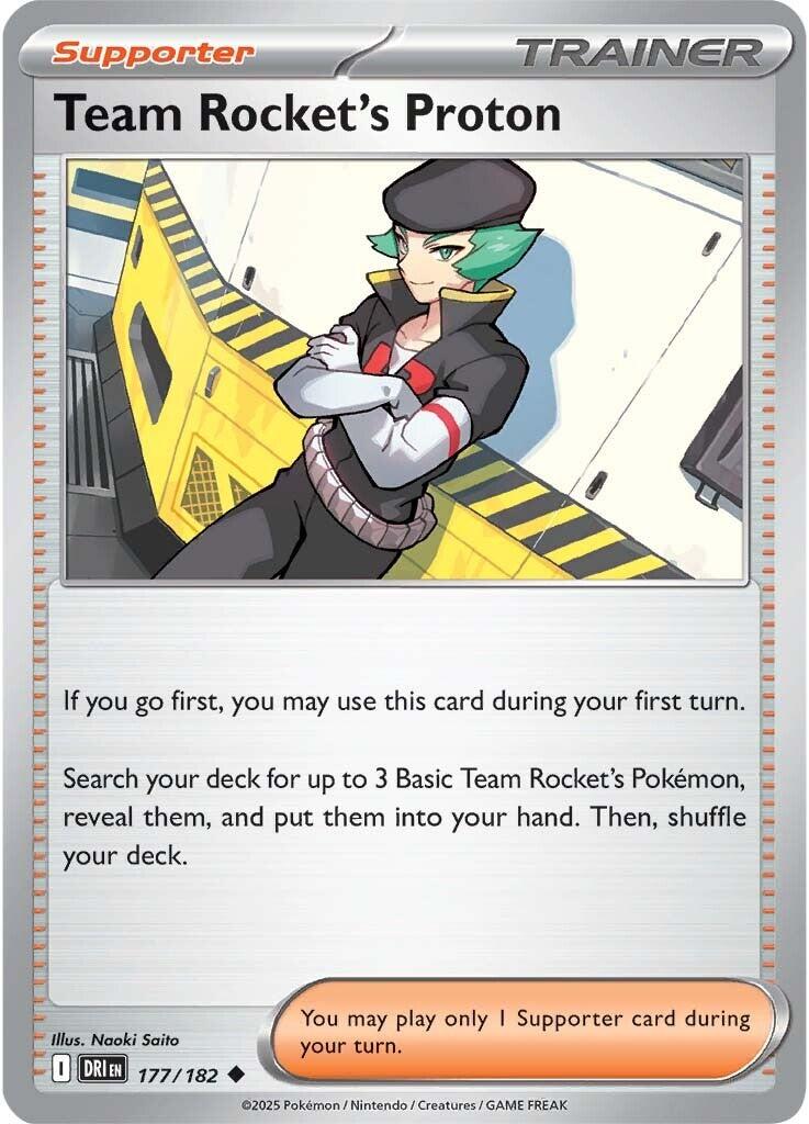 Team Rocket's Proton (177/182) [Scarlet & Violet: Destined Rivals] | Galactic Gamez