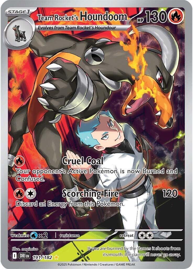 Team Rocket's Houndoom (191/182) [Scarlet & Violet: Destined Rivals] | Galactic Gamez