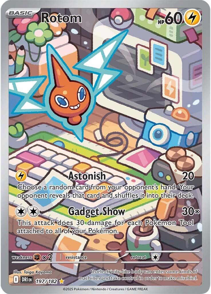 Rotom (197/182) [Scarlet & Violet: Destined Rivals] | Galactic Gamez