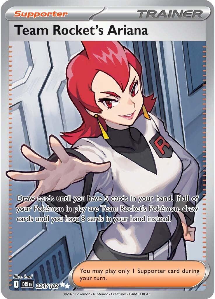 Team Rocket's Ariana (224/182) [Scarlet & Violet: Destined Rivals] | Galactic Gamez