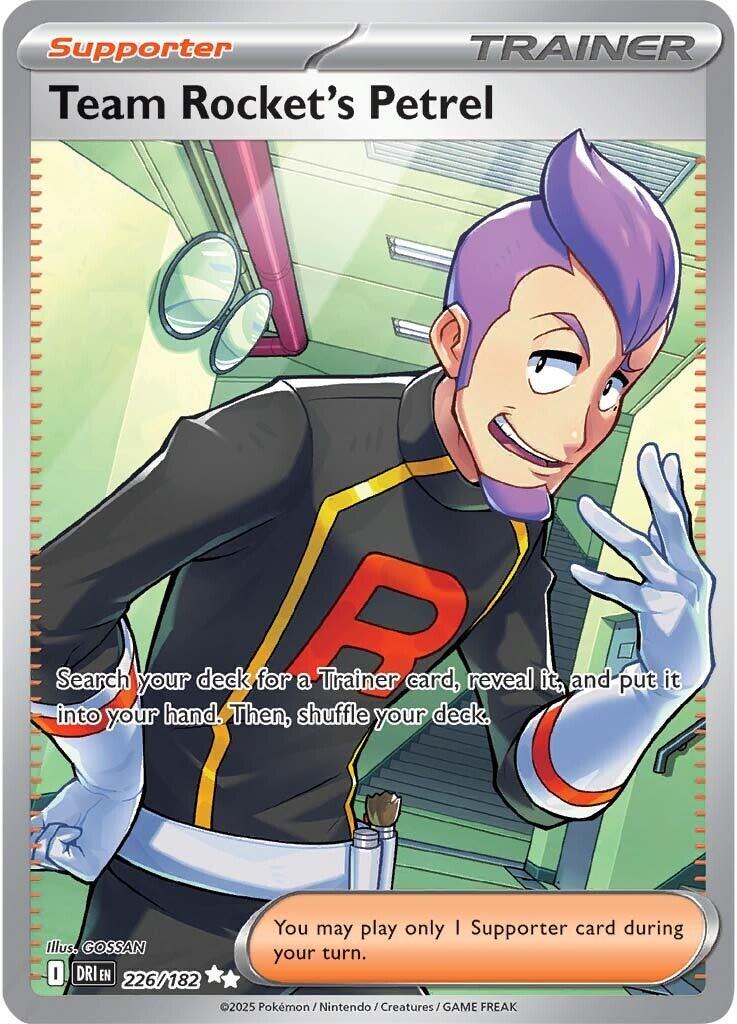 Team Rocket's Petrel (226/182) [Scarlet & Violet: Destined Rivals] | Galactic Gamez