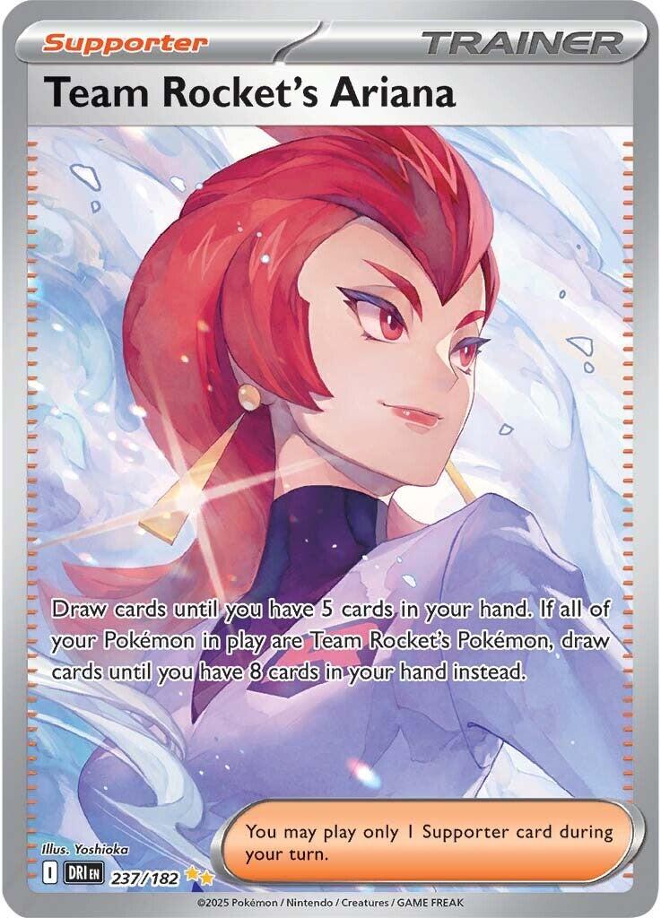 Team Rocket's Ariana (237/182) [Scarlet & Violet: Destined Rivals] | Galactic Gamez