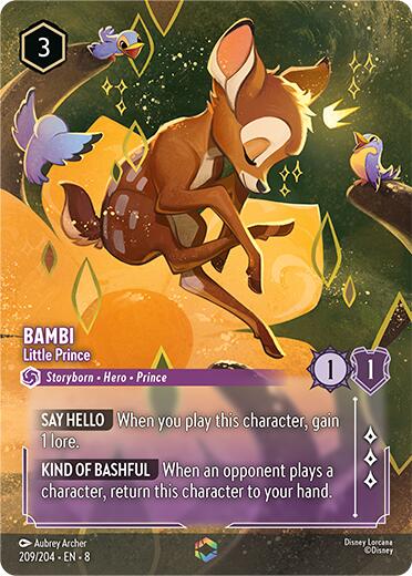 Bambi - Little Prince (Enchanted) (209/204) [Reign of Jafar] | Galactic Gamez