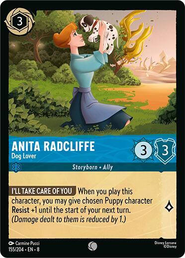 Anita Radcliffe - Dog Lover (155/204) [Reign of Jafar] | Galactic Gamez