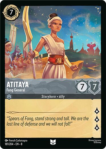 Atitaya - Fang General (181/204) [Reign of Jafar] | Galactic Gamez