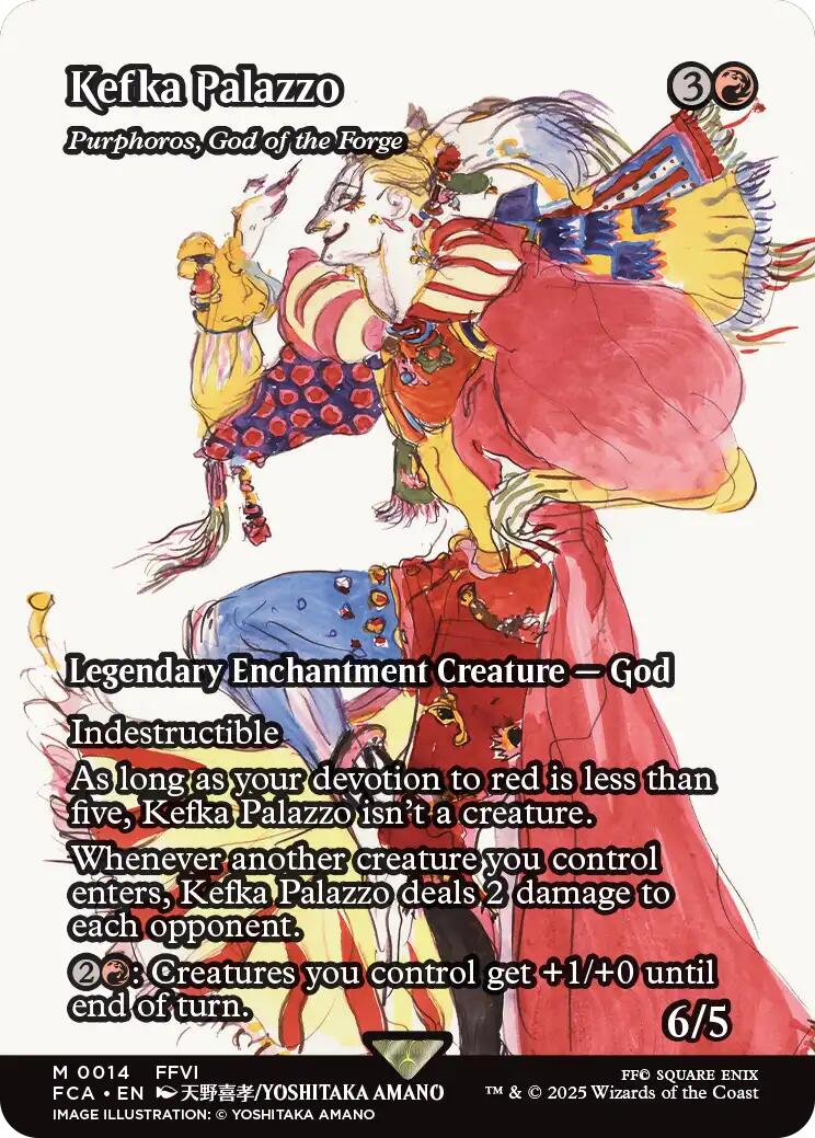 Kefka Palazzo - Purphoros, God of the Forge (Showcase) [FINAL FANTASY : Through the Ages] | Galactic Gamez