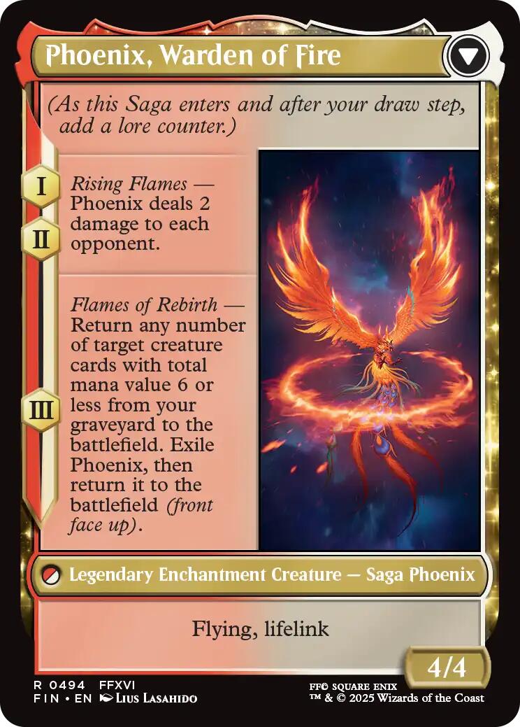 Joshua, Phoenix's Dominant (Extended Art) [FINAL FANTASY] | Galactic Gamez