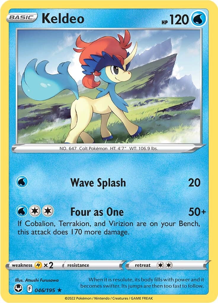 Keldeo (046/195) [Sword & Shield: Silver Tempest] | Galactic Gamez