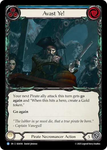 Avast Ye! [SEA056] (High Seas)  Rainbow Foil | Galactic Gamez