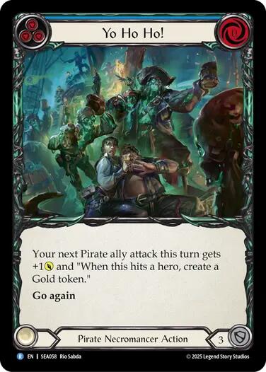 Yo Ho Ho! [SEA058] (High Seas)  Rainbow Foil | Galactic Gamez