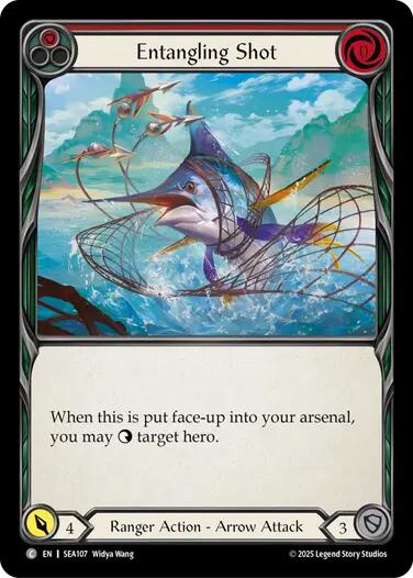 Entangling Shot [SEA107] (High Seas)  Rainbow Foil | Galactic Gamez